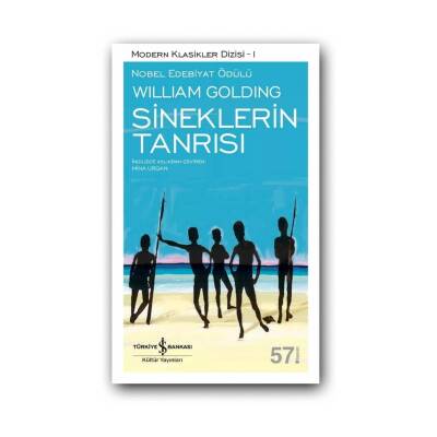 Sineklerin Tanrısı, W. Golding, Nobel Ödüllü Roman, Karton Kapak - Türkiye İş Bankası Kültür Yayınları