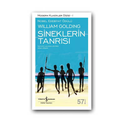 Sineklerin Tanrısı, W. Golding, Nobel Ödüllü Roman, Karton Kapak - Türkiye İş Bankası Kültür Yayınları