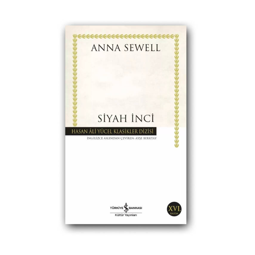 Siyah İnci Bir Atın Otobiyografisi (Karton Kapak) - Anna Sewell, Roman - 1