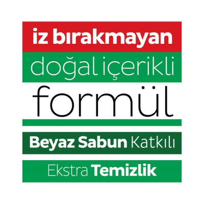 Sleepy Easy Clean Yüzey Temizlik Havlusu, 100'lü, Beyaz Sabun, Doğal - 3