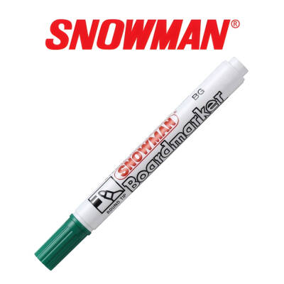 Snowman Beyaz Tahta Kalemi, Tekrar Doldurulabilir, 0.3 mm Uç, Yeşil - 3