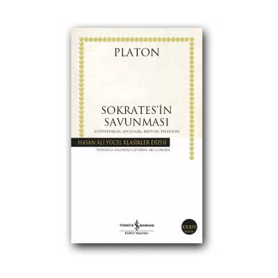 Sokrates’in Savunması, Platon, 100 Temel Felsefe Eseri, Karton Kapak - Türkiye İş Bankası Kültür Yayınları