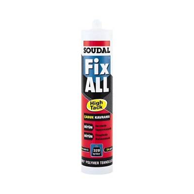 Soudal Fix All Yüksek Güçlü Tack Yapıştırıcı, Beyaz, 290 ml, Dayanıklı - Soudal