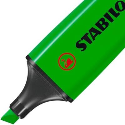 Stabilo Boss Fosforlu Kalem, 2-5 mm Uç, Su Bazlı Mürekkep, Yeşil - 2