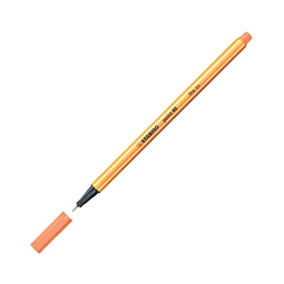 Stabilo Point 88 Fineliner Kalem – 0.4 mm Uç, Kayısı Renk, Metal Uçlu - 1