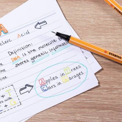 Stabilo Point 88 Fineliner Kalem, 0.4 mm Uç, Metal Uçlu, Kayısı Rengi - 5