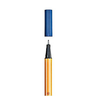 Stabilo Point 88 Fineliner Kalem – 0.4 mm Uç, Mavi Renk, Metal Uçlu - 3
