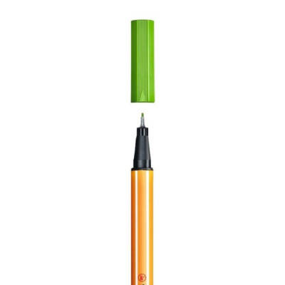 Stabilo Point 88 Fineliner Kalem – 0.4mm Uç, Yaprak Yeşili, Metal Uçlu - 2