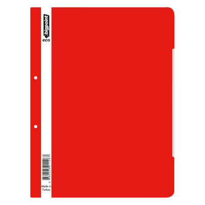 Bigpoint Telli Dosya, 50'li Paket, Standart, A4, Metal Tel, Kırmızı - Bigpoint