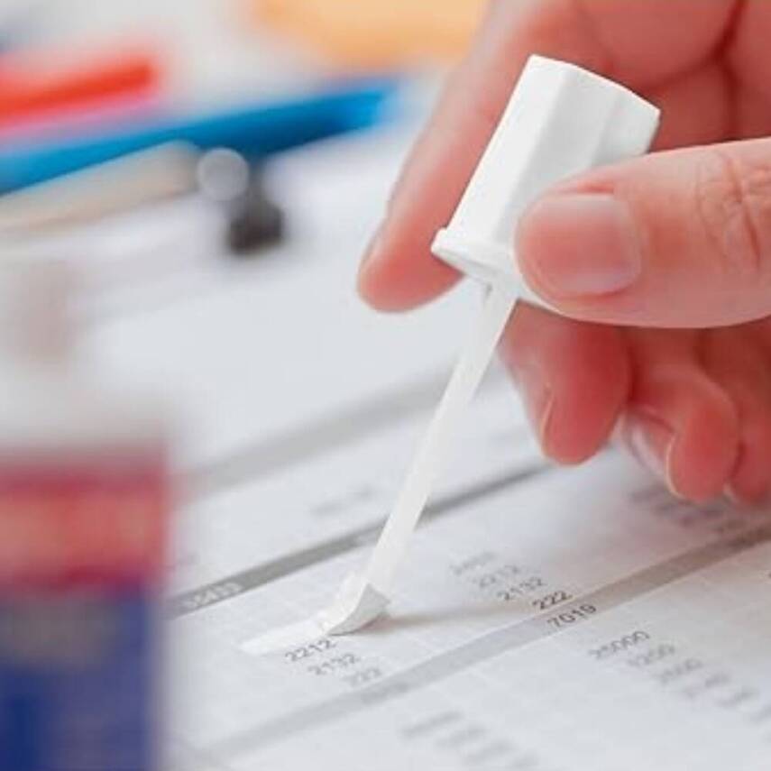 Tipp-Ex Rapid Sıvı Silici, 20 ml, Hızlı Kuruyan Mürekkep, Beyaz - 3