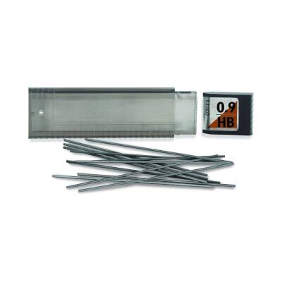 Tombow Min Mono Leaf 0.9mm HB Kalem Ucu, 12 Uçlu, Dayanıklı, Siyah - 2