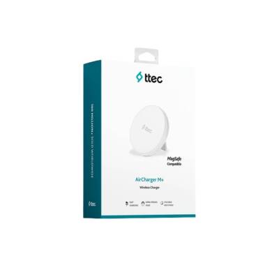 Ttec AirCharger M+ Seyahat Hızlı Şarj Aleti, Magsafe Uyumlu, Beyaz - 6