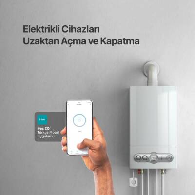 Ttec Akım Korumalı Wi-Fi Akıllı Priz, 16A, Çocuk Kilidi, Beyaz - 7