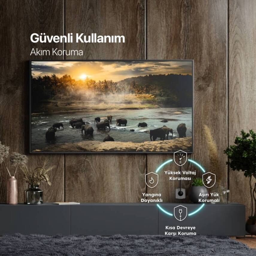 Ttec Akım Korumalı Wi-Fi Akıllı Priz, 16A, Çocuk Kilidi, Beyaz - 8