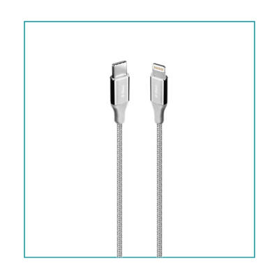 Ttec AlumiCable Hızlı Şarj Kablosu, USB-C-Lightning, 1.5 m, Uzay Grisi - TTEC