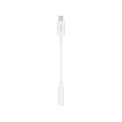 Ttec Aux Adaptörü, USB-C, 11 cm, 3.5 mm Konnektör, Beyaz - TTEC