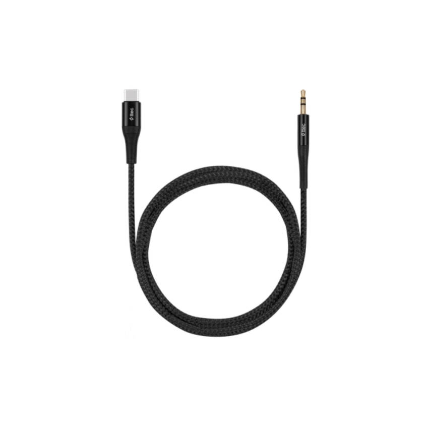 Ttec Aux Ses Kablosu, USB-C, 100 cm, 3.5 mm Konnektör Bağlantı, Siyah - 2