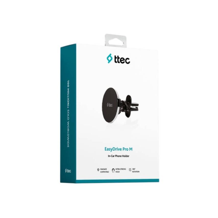 Ttec EasyDrive Pro M Araç İçi Telefon Tutucu, Magsafe Uyumlu, Siyah - 5