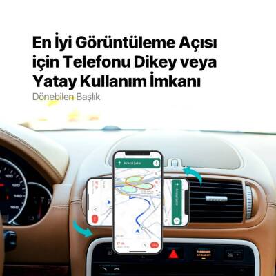 Ttec EasyDrive Pro M Araç İçi Telefon Tutucu, Magsafe Uyumlu, Siyah - 8