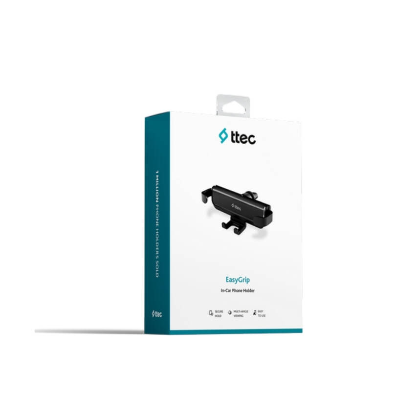 Ttec EasyGrip Araç İçi Telefon Tutucu, Siyah - 2