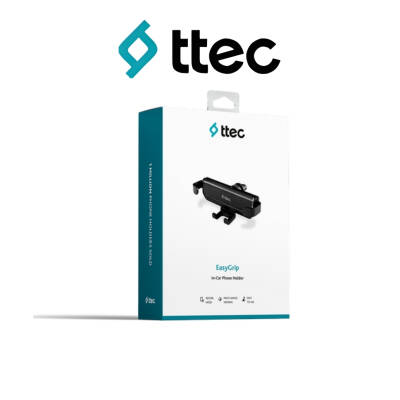 Ttec EasyGrip Araç İçi Telefon Tutucu, Siyah - 3