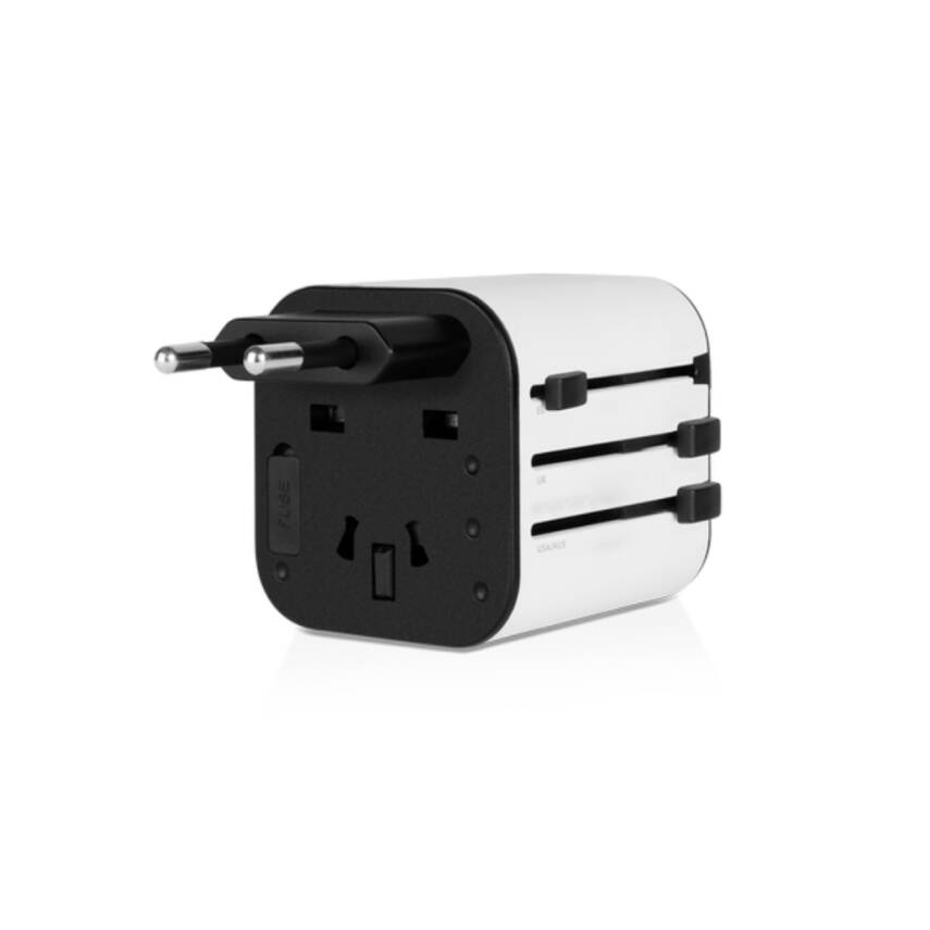 Ttec Evrensel Dönüştürücü Adaptör, Açılır Kapanır Yapı, 3 Farklı Fiş - 2