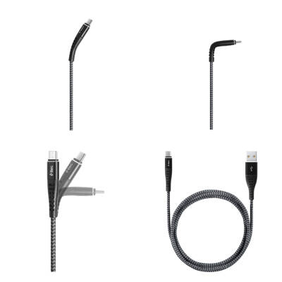 Ttec ExtremeCable Hızlı Şarj Kablosu, USB-C –USB-C, 120 cm, Siyah - 3