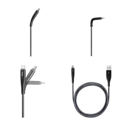 Ttec ExtremeCable Hızlı Şarj Kablosu, USB-C –USB-C, 1.2 m, Siyah - 3