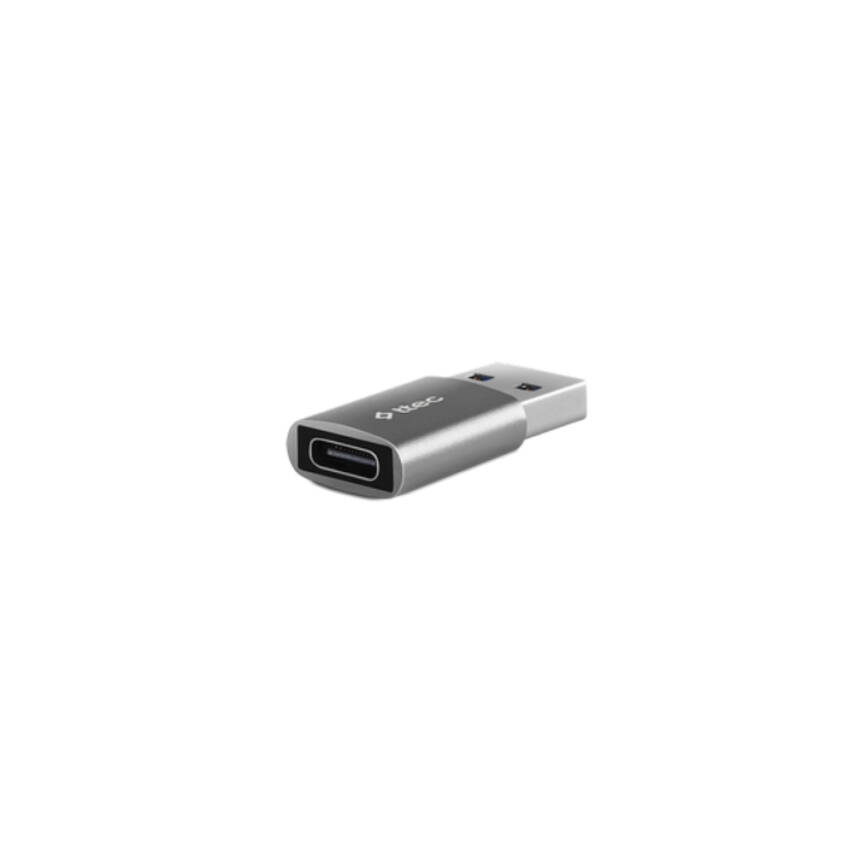 Ttec OTG Dönüştürücü Adaptör, USB-A 3.0 - Type-C, Uzay Grisi - 1