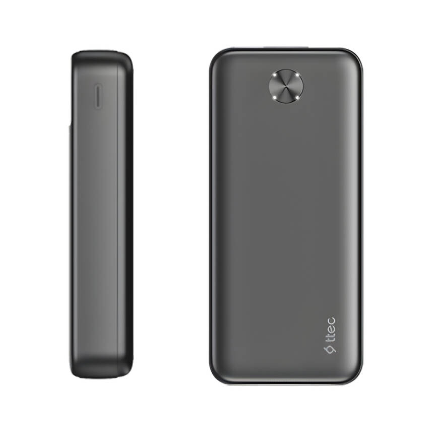 Ttec ReCharge Powerbank, 20.000mAh Taşınabilir Şarj Aleti, 3 Çıkışlı - 4