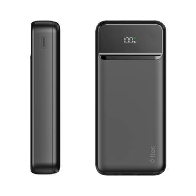 Ttec ReCharger LCD Powerbank, 20.000 mAh Taşınabilir Hızlı Şarj Aleti - 5