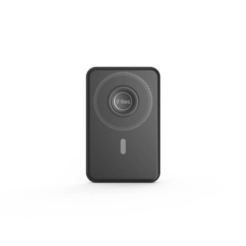 Ttec ReCharger Powerbank, 5.000 mAh, MagSafe Uyumlu, Stantlı, Siyah - 2