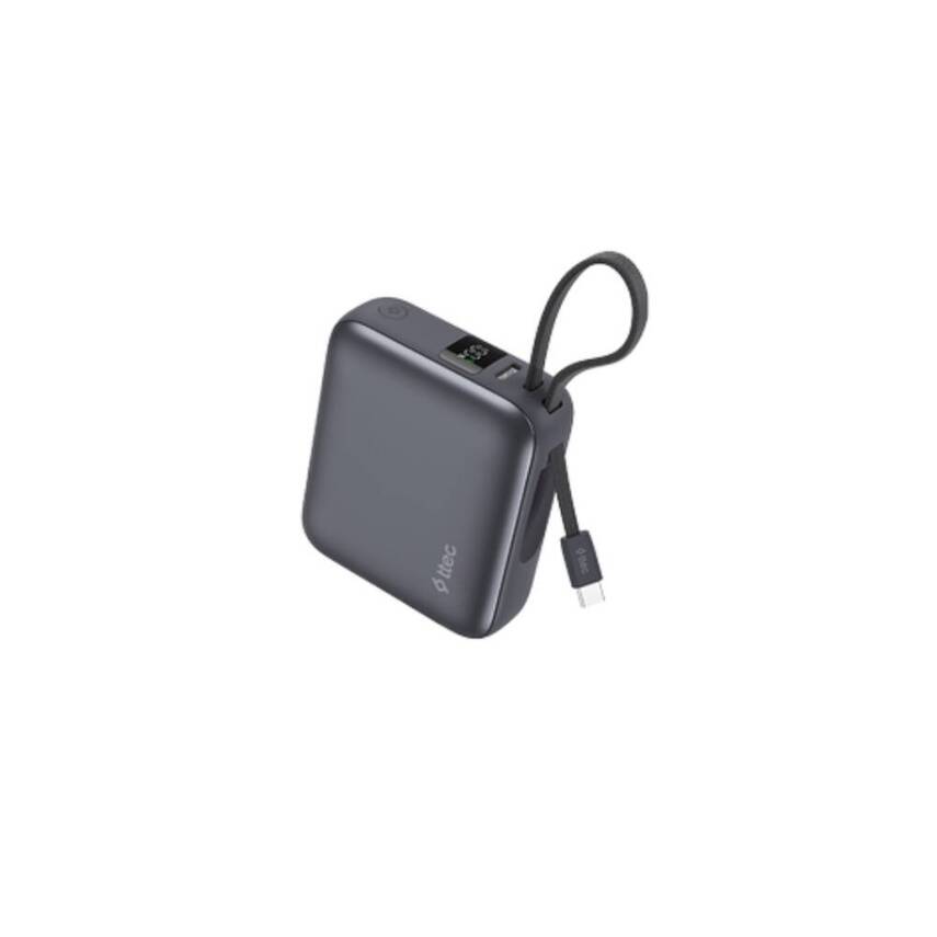 Ttec ReCharger Taşınabilir Hızlı Şarj Aleti, 10.000mAh Powerbank, Gri - 1