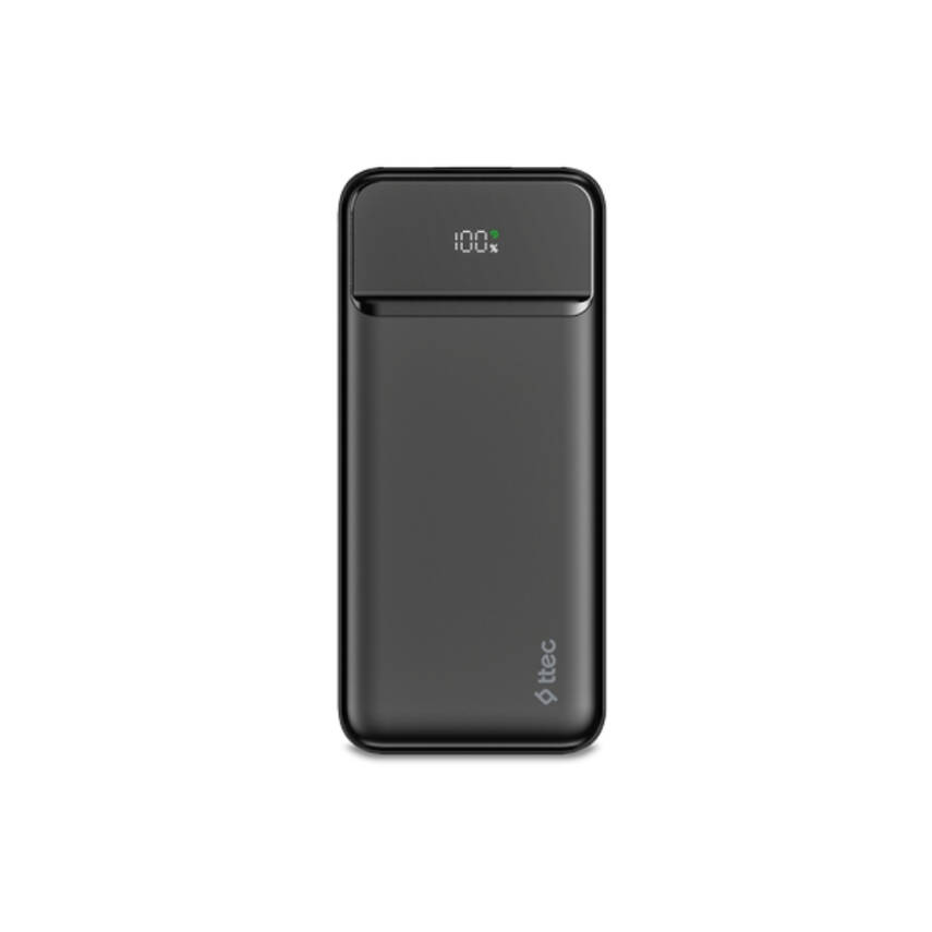 Ttec ReCharger Taşınabilir Şarj Aleti, 10.000mAh Powerbank, 20W, Siyah - 4