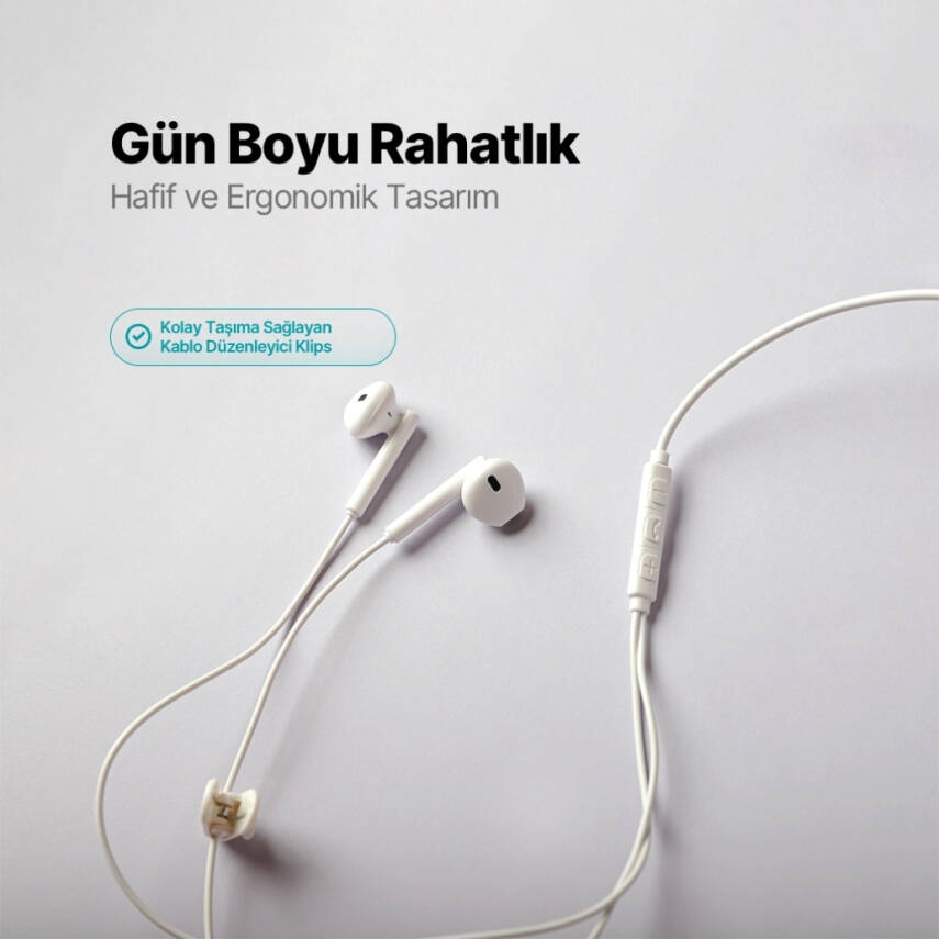 Ttec Rio 2 Kulakiçi Kulaklık, USB-C, Stereo Mikrofonlu, Siyah - 7