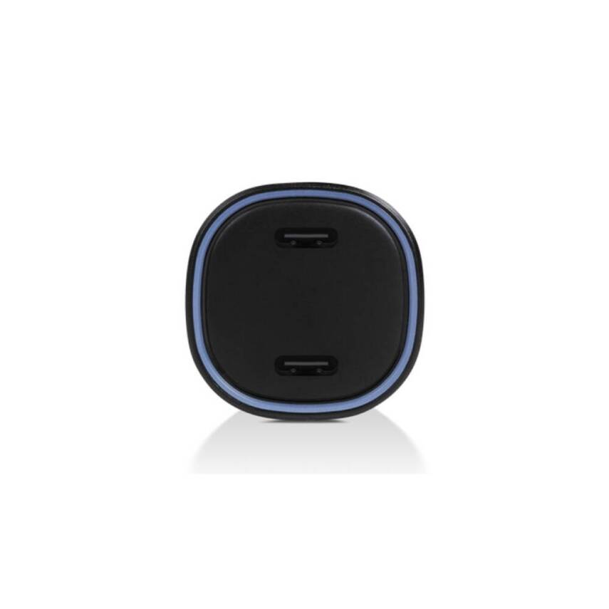 Ttec SmartCharger, Duo Araç Hızlı Şarj Aleti, 60 W, USB-C+USB-C, Siyah - 2