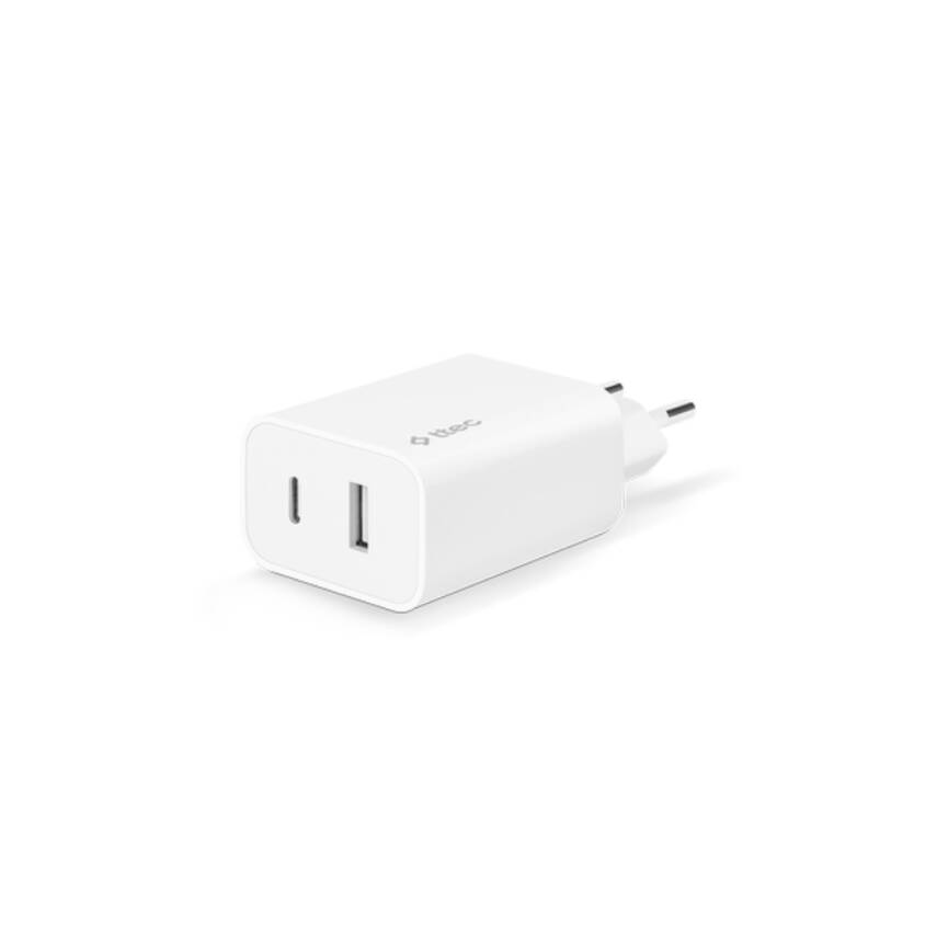 Ttec SmartCharger Duo Hızlı Şarj Aleti, USB-C + USB-A, PD 32W - 1