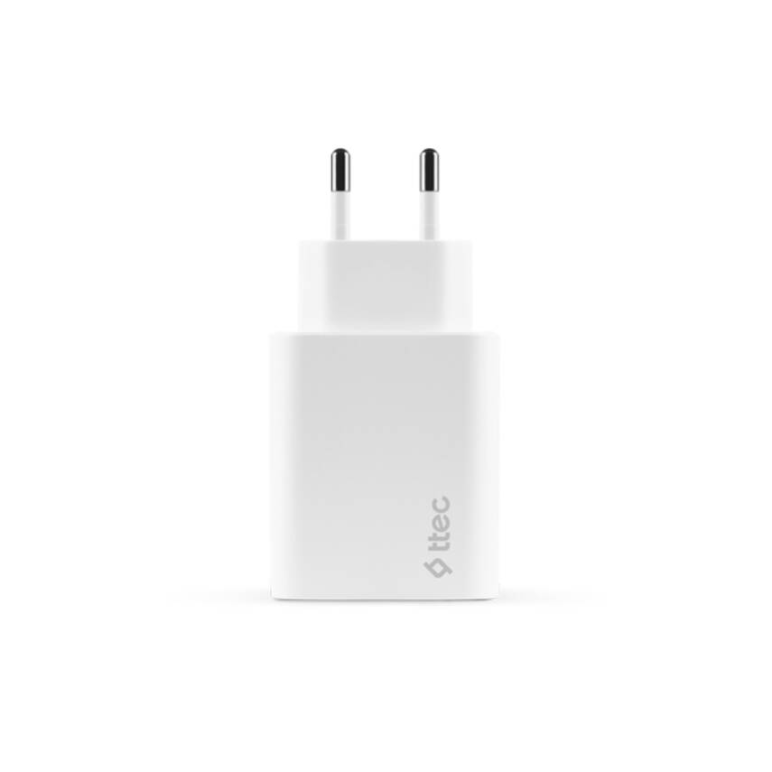 Ttec SmartCharger Duo Hızlı Şarj Aleti, USB-C + USB-A, PD 32W - 3