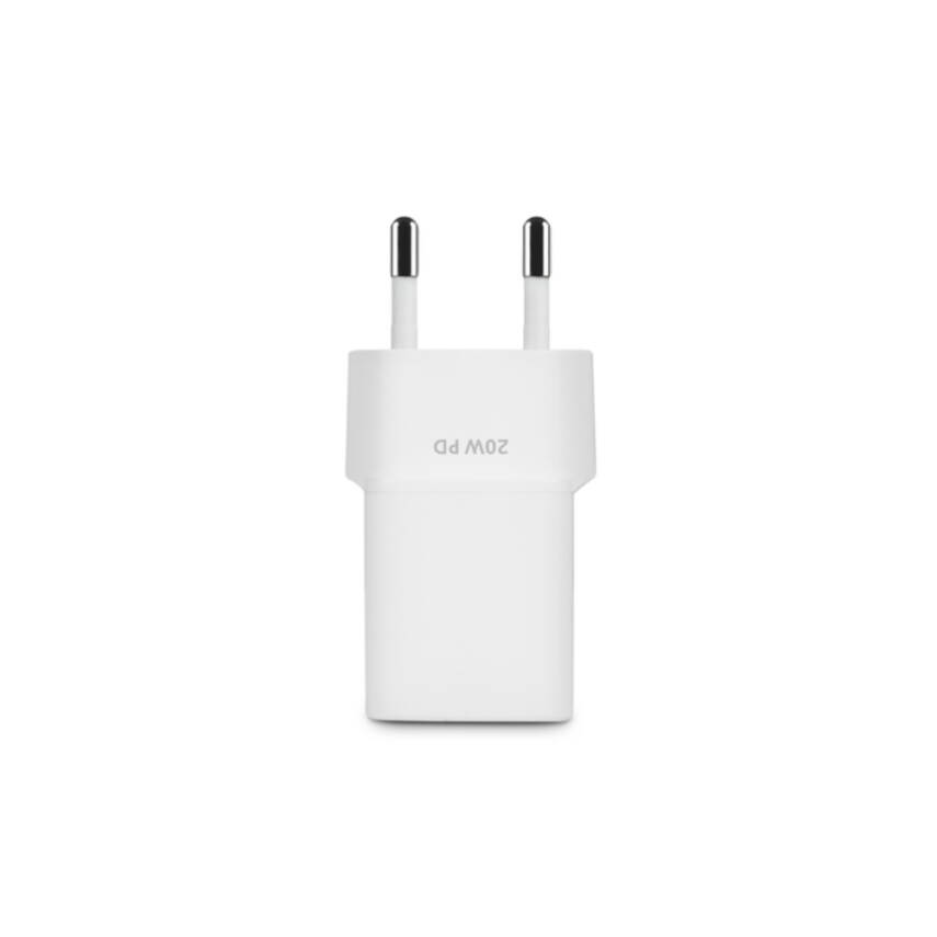 Ttec SmartCharger Seyahat Hızlı Şarj Aleti, GAN, 20 W, PD, Beyaz - 3