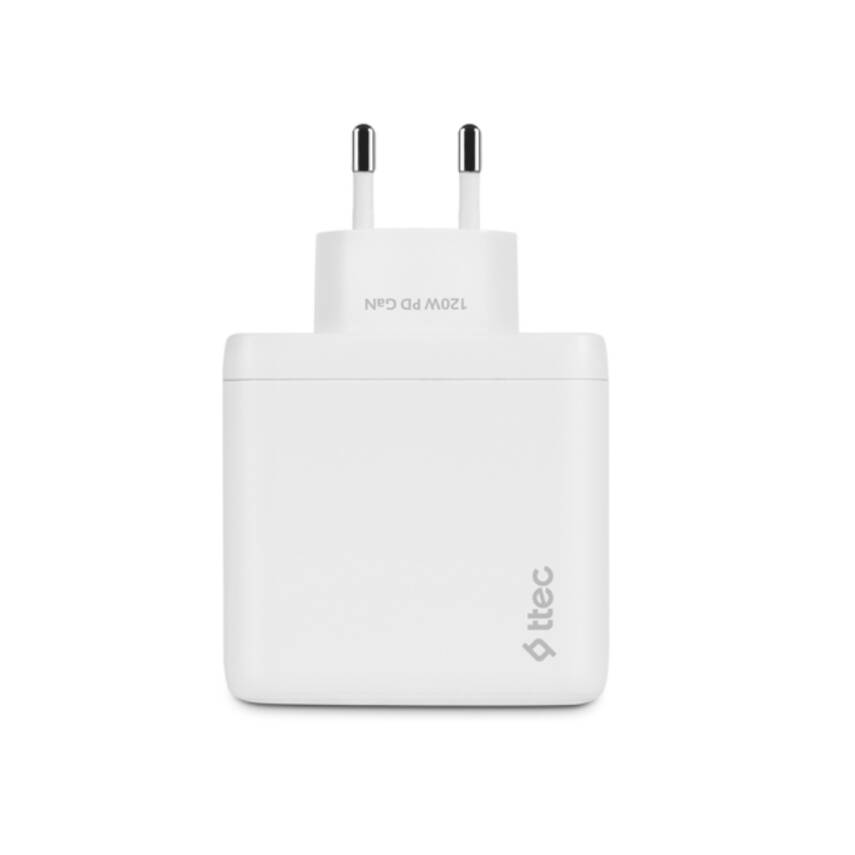 Ttec SmartCharger Trio GAN Hızlı Şarj Aleti, 2 USB-C+USB-A, 120W PD - 3