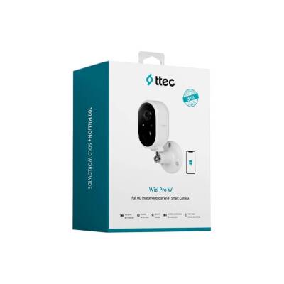 Ttec Wizi Pro W Akıllı Kamera, Full HD, Wi-Fi, Mekan Bataryalı, Beyaz - 6