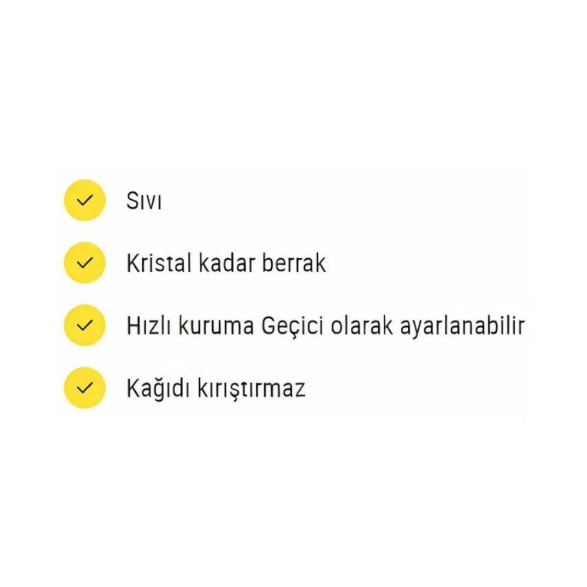 UHU Genel Amaçlı Sıvı Yapıştırıcı, 7ml, Şeffaf, Hızlı ve Güçlü Yapışma - 3