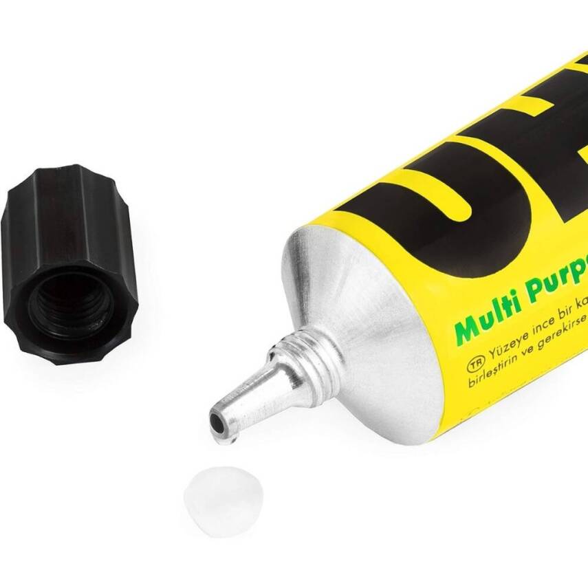 Uhu Genel Amaçlı Sıvı Yapıştırıcı, 20 ml, Şeffaf, Solvent İçermez - 4