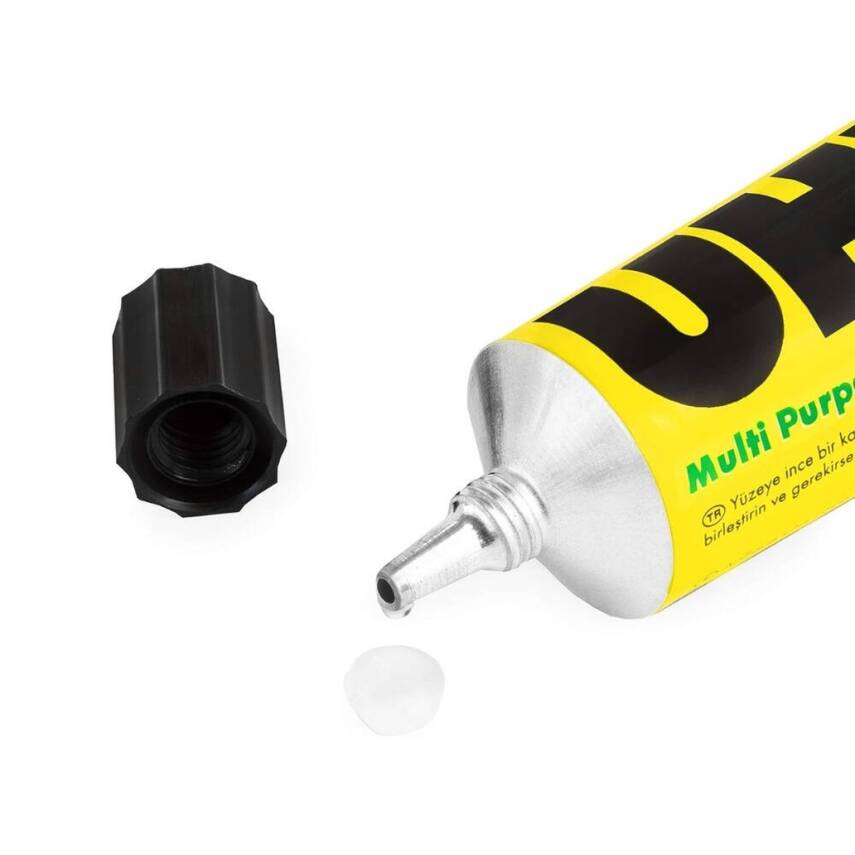 Uhu Genel Amaçlı Sıvı Yapıştırıcı, 60 ml, Şeffaf, Solvent İçermez - 2
