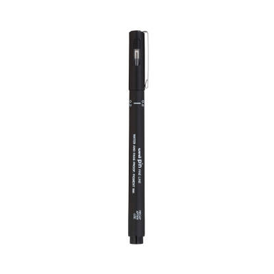 UNİ Pin 200 Teknik Çizim Kalemi, 0.2 mm Uç, Siyah, Dayanıklı Mürekkep - 1