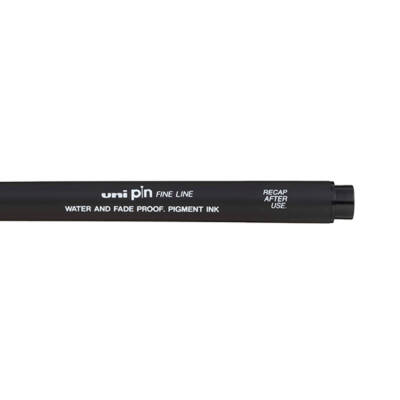 UNİ Pin 200 Teknik Çizim Kalemi, 0.5 mm Uç, Siyah, Dayanıklı Mürekkep - 3