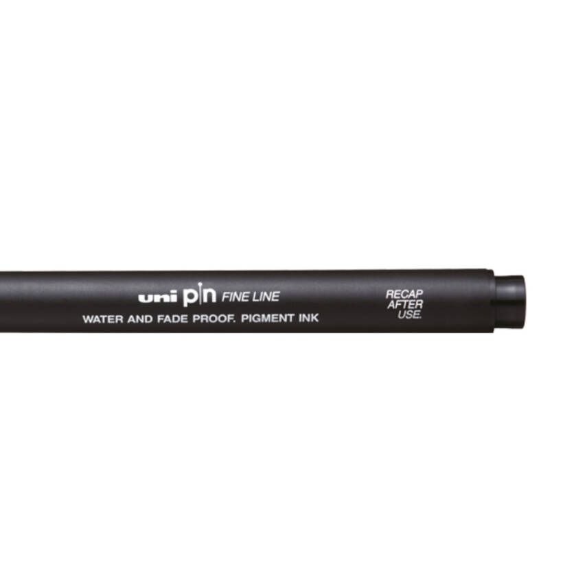 UNİ Pin 200 Teknik Çizim Kalemi, 1.0 mm Uç, Siyah, Dayanıklı Mürekkep - 3