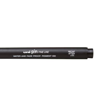 UNİ Pin 200 Teknik Çizim Kalemi, 1.2 mm Uç, Siyah, Dayanıklı Mürekkep - 3