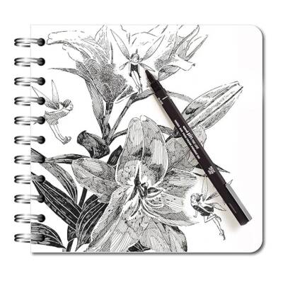 UNİ Pin 200 Teknik Çizim Kalem Seti, 5'li, Siyah, Dayanıklı Mürekkep - 9