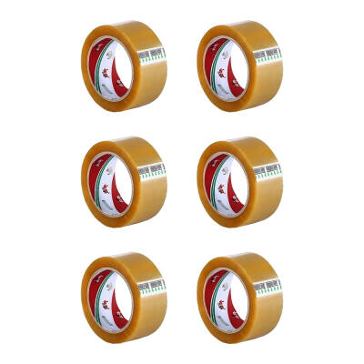 Ve-Ge Aslan Koli Bandı, 6 Adet, 45 mm x 100 m, Kahverengi, Hotmelt - 2